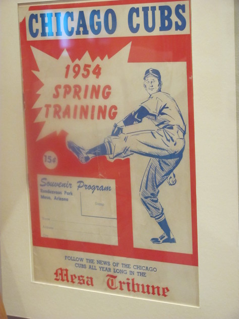 Cactus League Cubs 1954 Spring Training Program .jpg